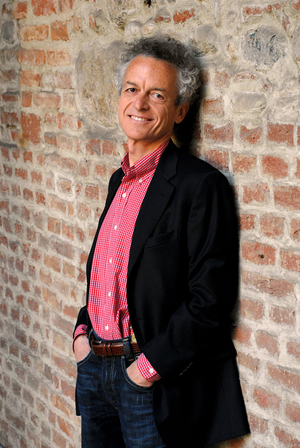 Portrait of Federico Rampini Italian journalist and writer.