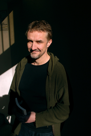 Portrait of Thorvaldur Thorsteinsson, writer. February 2009