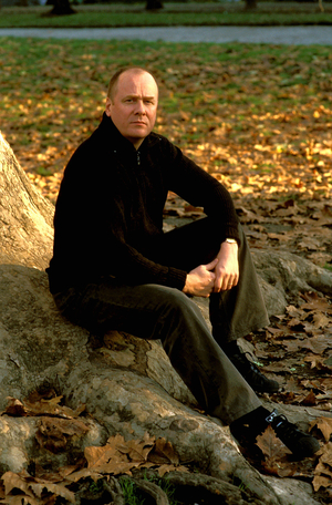 Portrait of the Icelandic writer Arnaldur Indridason (born 1961)