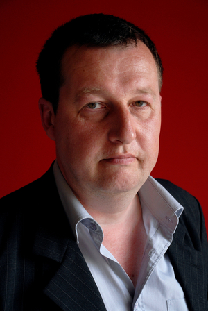 Portrait of the French writer Philippe Forest May 2008