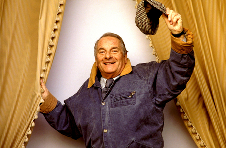 Portrait of the French writer and journalist Dominique Lapierre. 2003