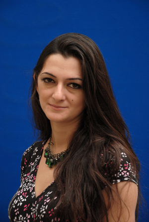 Portrait of writer Seray Sahiner. Photography 2008