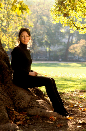 Portrait of writer Yasmine Crowther, late 2006