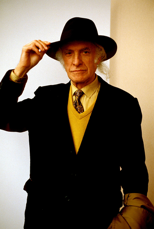 Portrait of the writer, psychanalist and master in Zen meditation Jacques Brush.