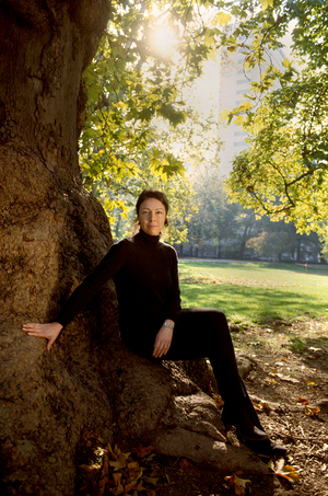 Portrait of writer Yasmine Crowther, late 2006