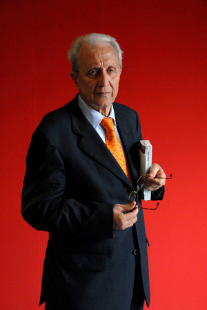 Portrait of the writer Ferdinando Imposimato. photography 2008