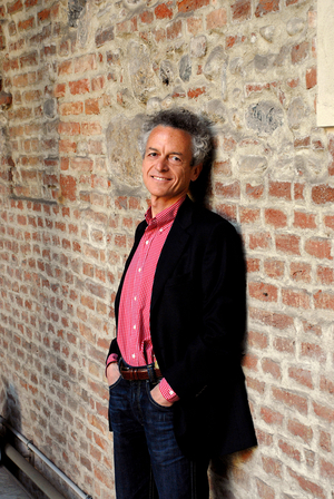 Portrait of Federico Rampini Italian journalist and writer.