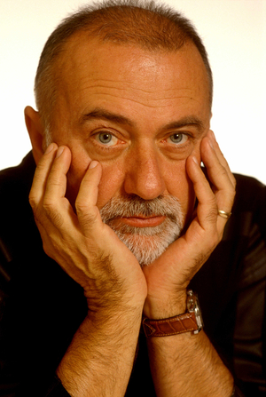 Portrait of Giorgio Faletti, Italian writer.