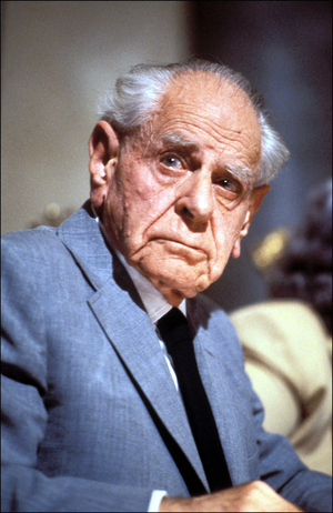Portrait of Karl Popper