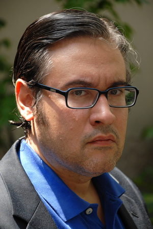Portrait of Juan Manuel De Prada, writer. Photography 2008
