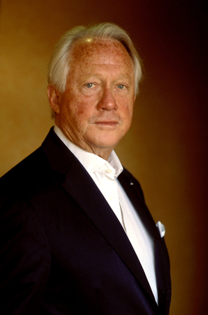 Portrait of Ted Bell writer.