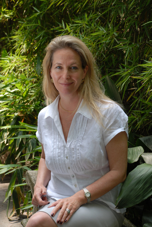 Writer Katie Hickman in June 2008