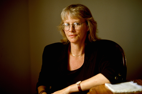 Portrait of American writer Anita Shreve (born 1946).