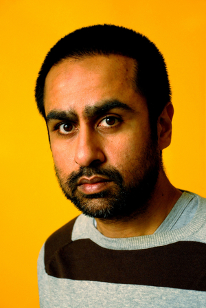 Portrait of writer Nirpal Singh Dhaliwal. Photography May 2008.