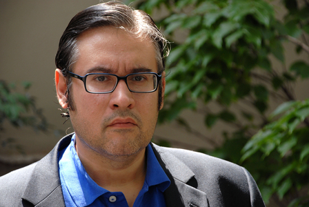 Portrait of Juan Manuel De Prada, writer. Photography 2008