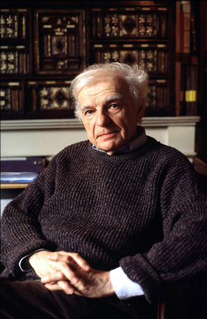 Portrait of Yves Bonnefoy