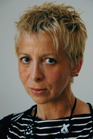 Portrait of the Italian writer Elvira Seminara in June 2008