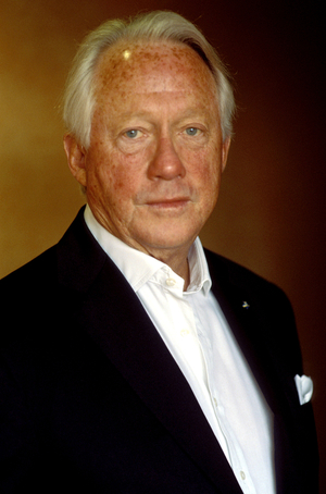 Portrait of Ted Bell writer.