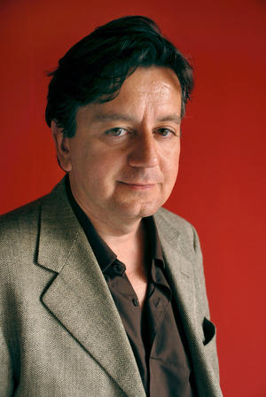 Portrait of Carlo D'Amicis, writer. Photography, May 2008