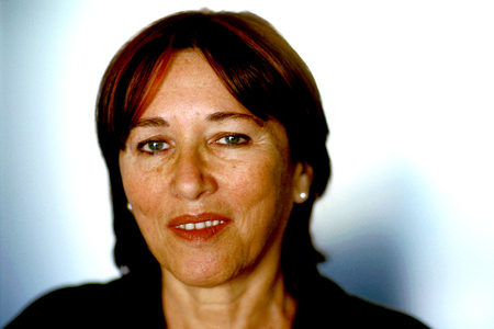 Portrait of the writer Rina Frank. 05/2006
