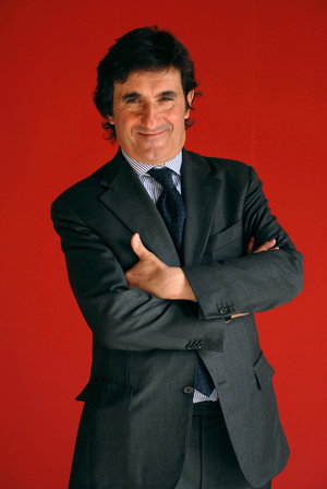 Portrait of the writer Urbano Cairo. Photography 2008