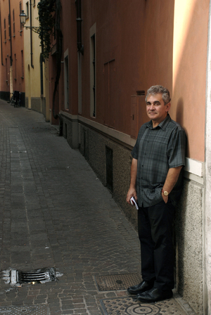 Portrait of the writer Bernardo Atxaga. photography 09/2008