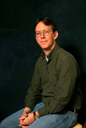Portrait of Cody Mcfadyen American writer.