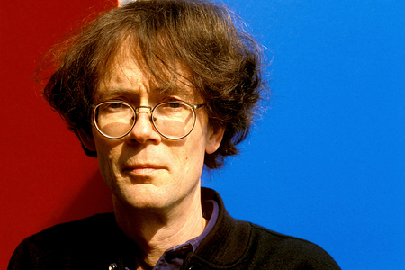 Portrait of American writer William Gibson