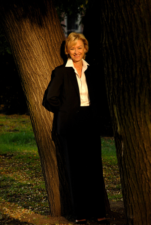 Portrait of American writer and journalist Tina Brown. 10/2007