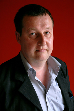 Portrait of the French writer Philippe Forest May 2008