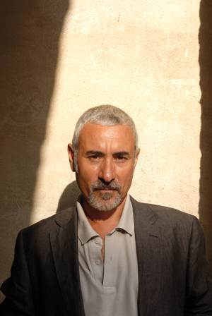 Portrait of the writer Pino Cacucci. Photography 09/2008