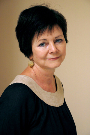Portrait of writer Geraldine Brooks. Photo May 2008.
