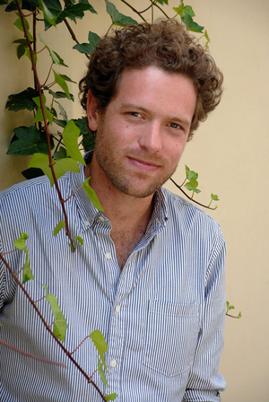 Portrait of Block Stefan Merrill, writer. Photography June 2008