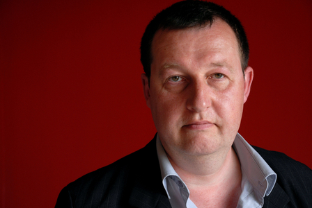 Portrait of the French writer Philippe Forest May 2008