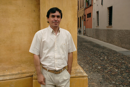 Portrait of the writer Mircea Cartarescu. Photography 09/2008