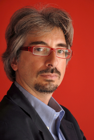 Portrait of Ugo Barbara, writer. Photography May 2008