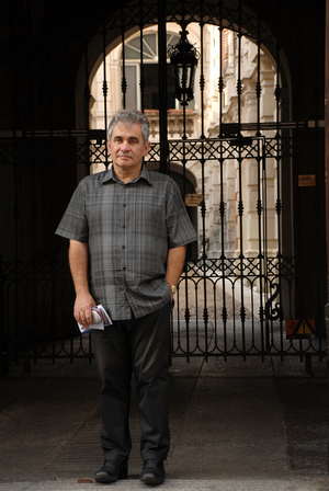 Portrait of the writer Bernardo Atxaga. photography 09/2008