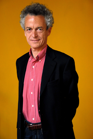 Portrait of Federico Rampini Italian journalist and writer.