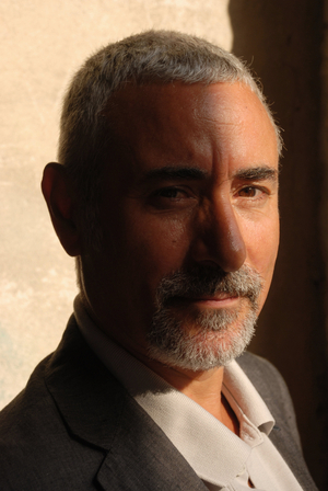 Portrait of the writer Pino Cacucci. Photography 09/2008
