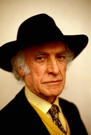 Portrait of the writer, psychanalist and master in Zen meditation Jacques Brush.