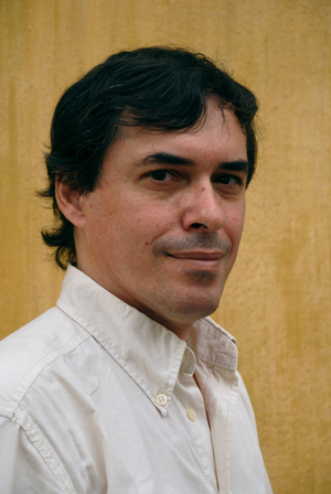 Portrait of the writer Mircea Cartarescu. Photography 09/2008