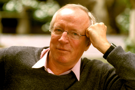 Portrait of the British journalist Robert Fisk. 11/2006