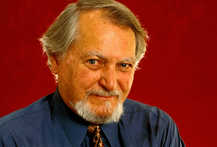 Portrait of American writer Clive Cussler (born 1931).