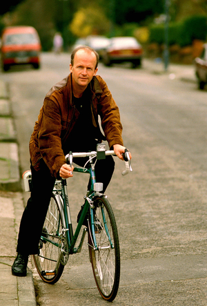Portrait of the English writer Jim Crane (born 1946)
