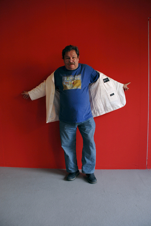 Portrait of Mexican Writer Paco Ignacio Taibo II. May 2008