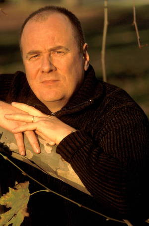 Portrait of the Icelandic writer Arnaldur Indridason (born 1961)
