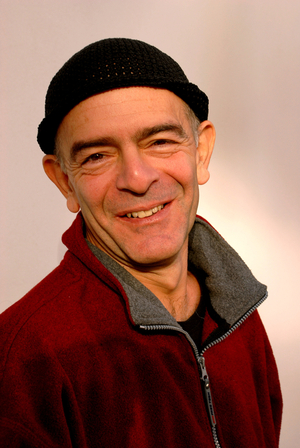 Portrait of Andrej Longo writer.