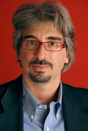 Portrait of Ugo Barbara, writer. Photography May 2008