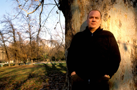 Portrait of the Icelandic writer Arnaldur Indridason (born 1961)