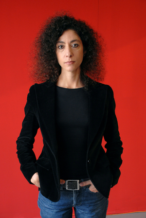 Portrait of Leila Guerriero, writer. Photography 2008